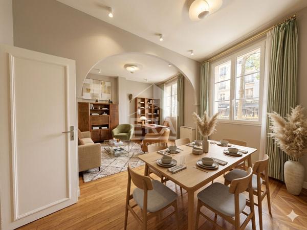 Appartement 3 pièces à rénover - Rue Saint Charles