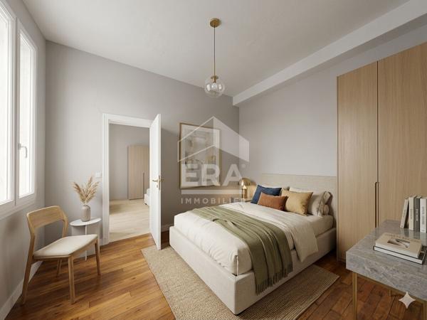 Appartement 3 pièces à rénover - Rue Saint Charles