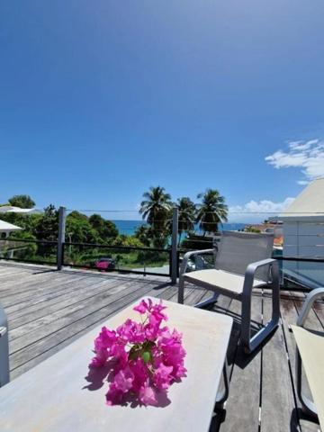 VILLA VUE MER PANORAMIQUE PLAGE A PIED PISCINE GARAGE