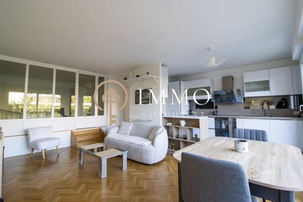 Limitrophe Sceaux, apt 3 pièces moderne avec terrasse