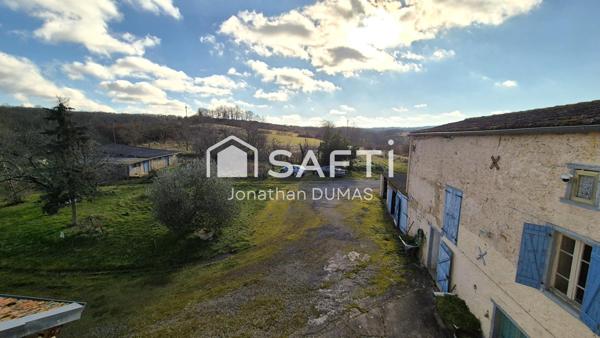 Corps de ferme avec 43ha de terre et dépendances