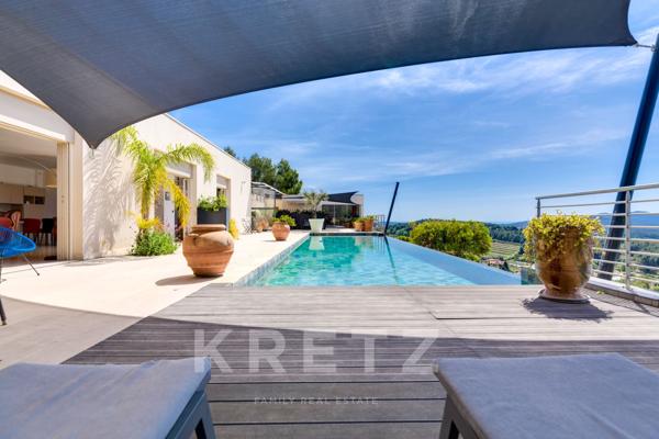 Villa d'architecte avec vue imprenable