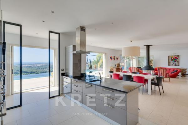 Villa d'architecte avec vue imprenable