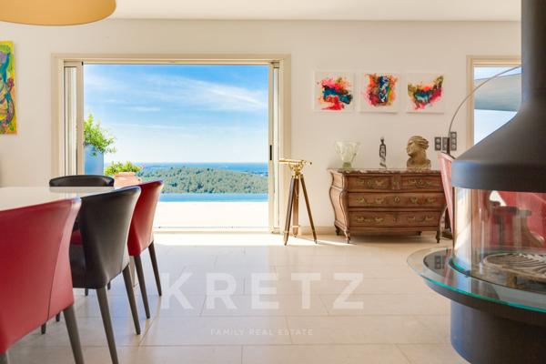 Villa d'architecte avec vue imprenable