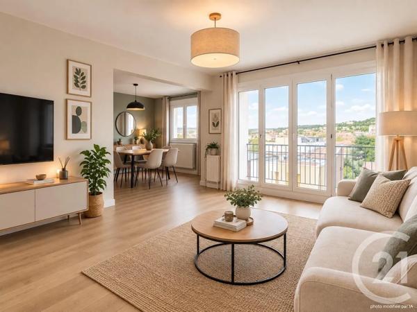 Appartement F5 à vendre  3 pièces - 78 m 2   MAXEVILLE  - 54