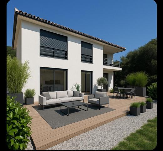 A vendre villa  2 appartements T4 +T3
