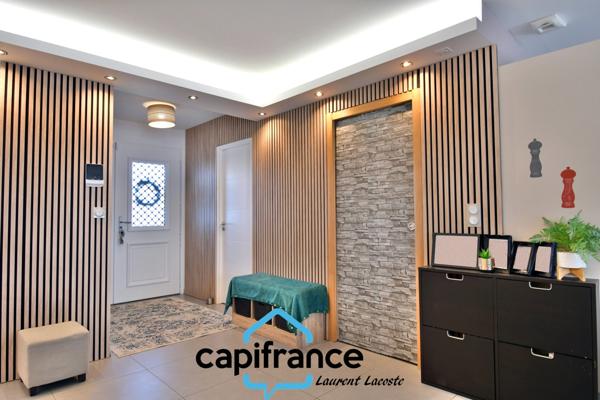 Maison à vendre 6 pièces - DPE A - plain pied - piscine - garage - jardin