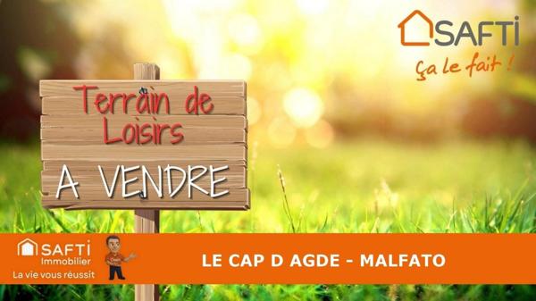 Terrain de loisir près dela mer au Cap d'Agde