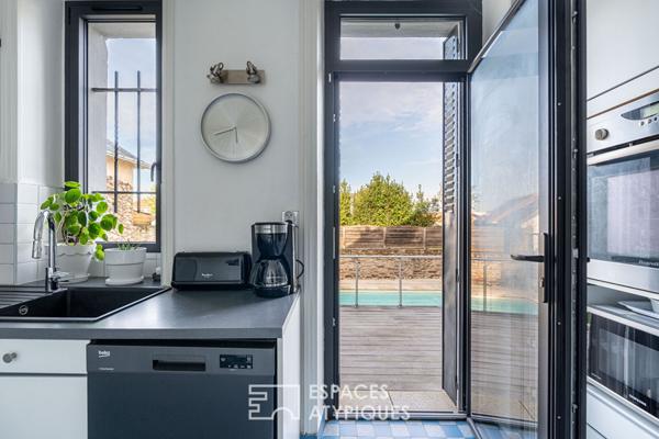 Charmante maison de ville des années 20 rénovée avec piscine