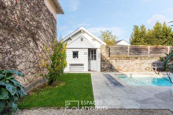 Charmante maison de ville des années 20 rénovée avec piscine