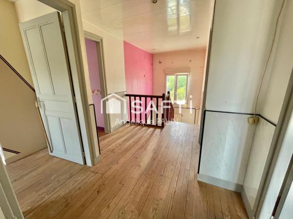 Maison lumineuse et fonctionnelle