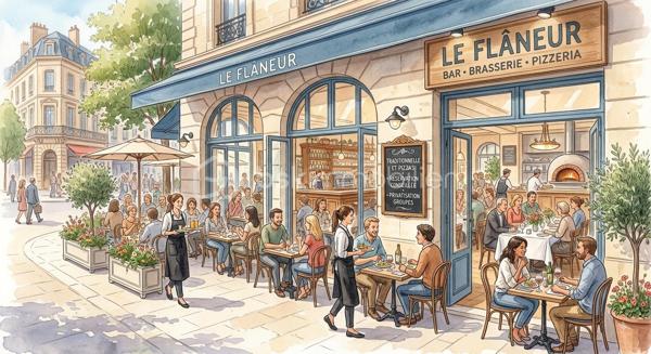 Opportunité de Reprise – Bar-Brasserie & Pizzeria /  Rouen Rive Droite

Une adresse incontournable au cœur du flux rouennais : performance, sérénité et potentiel de croissance.

Au cœur de l'un des secteurs les plus dynamiques de la Rive Droite à Rouen, à deux , découvrez une affaire florissante qui combine idéalement rentabilité et qualité de vie.

Chaque midi, une clientèle fidèle de professionnels, de résidents et une clientèle de passage  pousse la porte de ce bel établissement de 170 m², attiré par une cuisine traditionnelle savoureuse et une offre pizzeria appréciée.

Les Points Forts du Bien
Capacité d'accueil optimale : 80 places assises en intérieur bénéficiant d'un aménagement soigné, complétées par une agréable terrasse de 20 places.

Activité régulière et solide : Une moyenne de 60 couverts par service du midi avec un ticket moyen s'établissant à 24 €.

Qualité de vie préservée : Exploitation actuelle uniquement le midi, fermée le samedi et le dimanche.

Outil de travail clés en main : Aucun travail important à prévoir dans l'immédiat. Extraction aux normes, sécurité et conformité PMR validées.

Équipe opérationnelle : Personnel qualifié déjà en place pour assurer une transition fluide.

Bail commercial : Bail en cours avec 6 ans d'échéance restante.

Santé financière : Chiffre d'affaires en progression constante.

Axes de Développement & Potentiel
Cette affaire dispose d'atouts rares pour un repreneur souhaitant booster le chiffre d'affaires :

Élargissement des horaires : Ouverture possible en soirée (apéro-planches, dîners) et le samedi pour capter la clientèle de passage et de quartier.

Événementiel : Possibilité de privatiser facilement une salle pour recevoir des groupes, séminaires ou événements privés.

Dossier de présentation complet et informations financières transmis uniquement après premier échange téléphonique et signature d'un engagement de confidentialité (NDA).