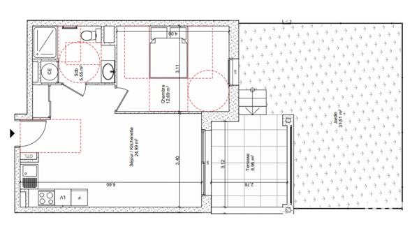 Appartement à vendre 2 pièces 43 m² Bormes-les-Mimosas