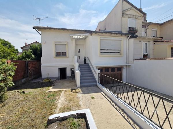 Maison familiale F5 avec sous-sol total / Secteur gare Sevran-Livry