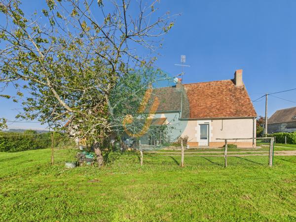 Jailly (58330) Charmante longère plain-pied, 3 chambres avec dépendances et terrain