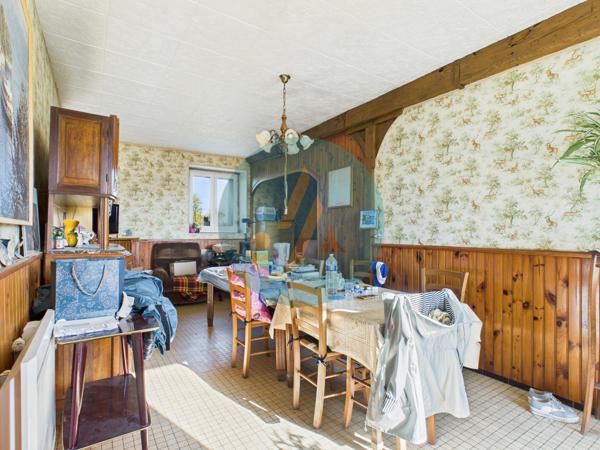 Jailly (58330) Charmante longère plain-pied, 3 chambres avec dépendances et terrain