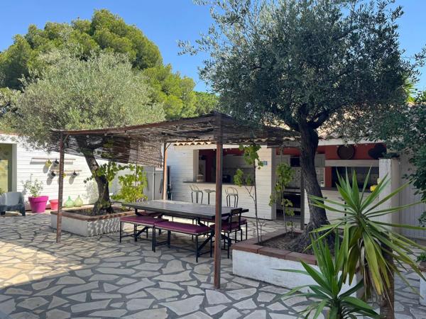 PROPRIETE COMPOSEE DE 5 GITES ET D’UNE GRANDE HABITATION PRIVEE, 2 PISCINES SUR TERRAIN ARBORE, ELNE