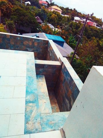 Villa 3 pièces avec piscine à débordement