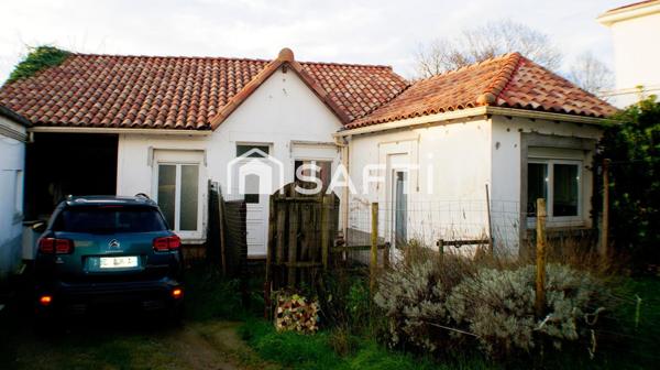 Maison plain pied deux chambres et logement annexe