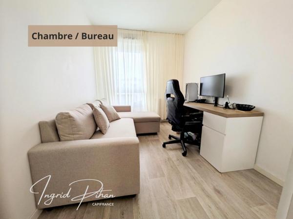Apt T3 de 65m2 + TERRASSE de 58M2 - PARKING - DERNIER ETAGE - COEUR DE VILLE de BEZONS (95)