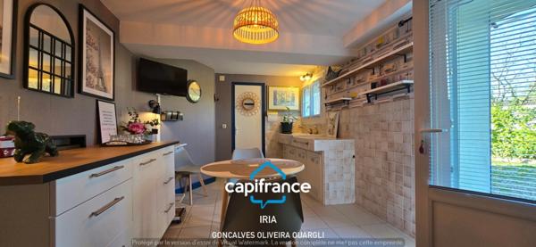 Maison à vendre 5 pièces MONFLANQUIN (47) Maison rénovée sur sous-sol avec un logement indépendant.