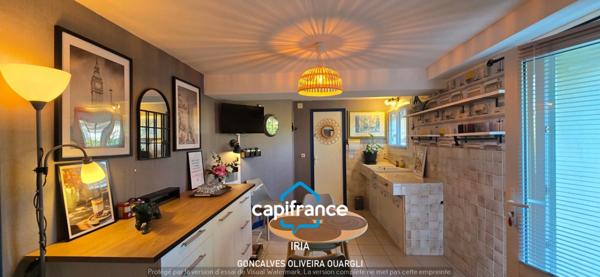 Maison à vendre 5 pièces MONFLANQUIN (47) Maison rénovée sur sous-sol avec un logement indépendant.