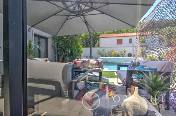 Le Boulou (66160) À découvrir en fin de lotissement : magnifique maison 4 faces