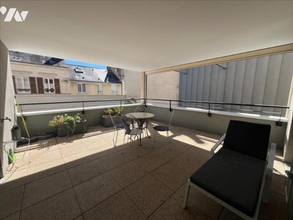 TT5 de 116 m² avec parking – Résidence 2019 – Terrasses 24 m² +12 m² – situé au Mans - Parc Victor H