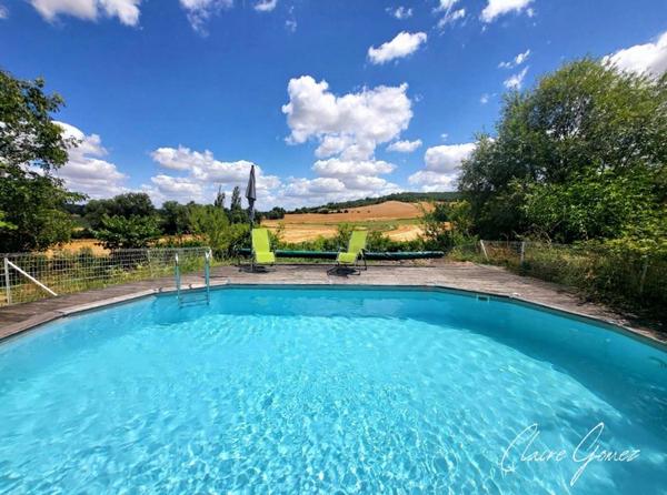 Maison écologique avec piscine Type 5 de 150 m² habitables – Terrain de 3 000 m² (à 5 min de LOMBEZ)