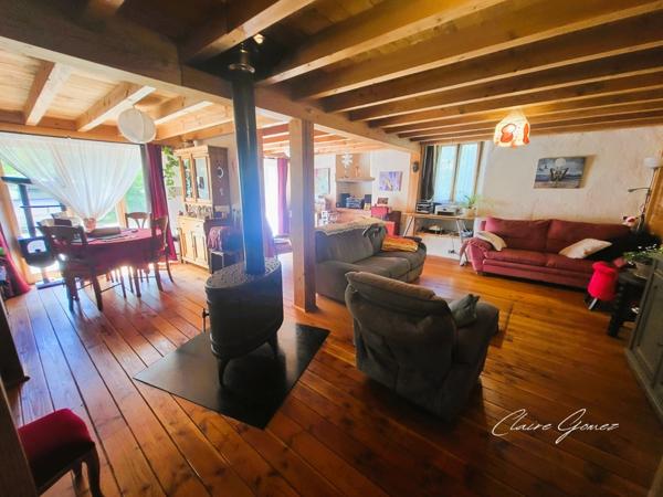 Maison écologique avec piscine Type 5 de 150 m² habitables – Terrain de 3 000 m² (à 5 min de LOMBEZ)