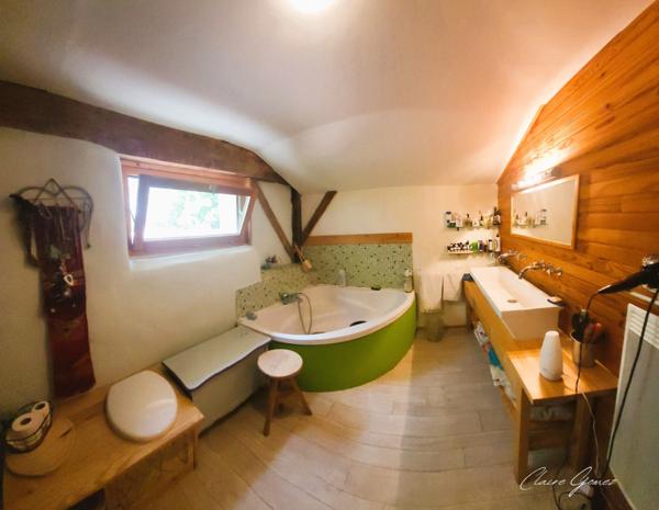 Maison écologique avec piscine Type 5 de 150 m² habitables – Terrain de 3 000 m² (à 5 min de LOMBEZ)