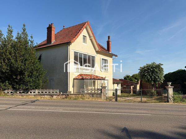 Maison d'habitation 5 pièces 12 minutes SEURRE, 30 minutes CHALON SUR SAÔNE, 35 minutes DOLE