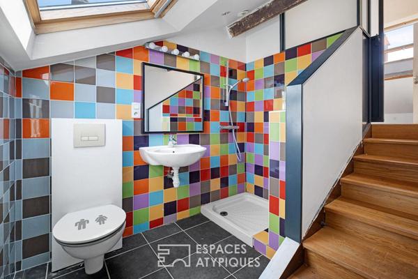 Un appartement comme une maison de ville avec son jardin et son garage