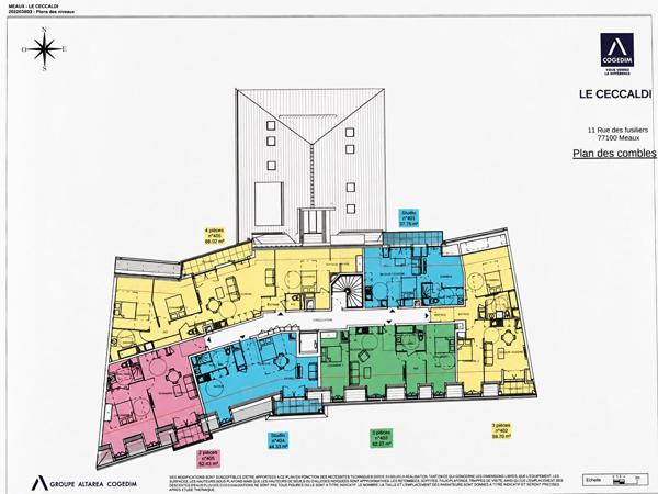 Immmeuble 40 appartement du studio au F 4 place de parking inclus