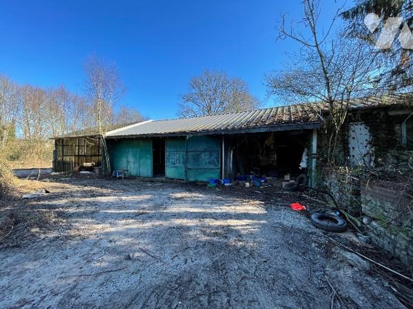 Une longère d'environ 500m² à rénover située à COURTOMER avec des dépendances et 1,9 ha de terre