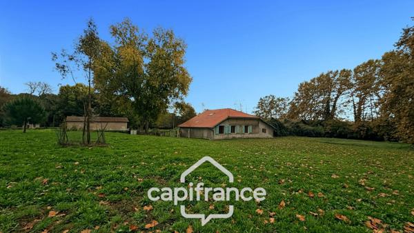 Maison landaise rénovée – 92 m² – Terrain de 5 823 m² – Calme absolu à Saugnac-et-Cambran, à 10 min de Dax