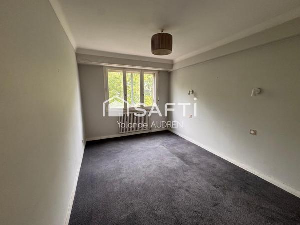 NANTES, Appartement T3, balcons, parking et cave