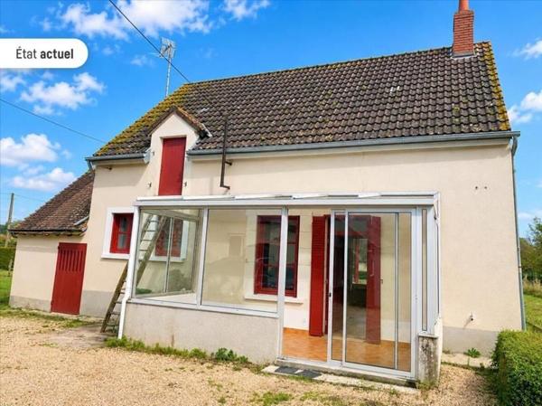 Maison à vendre 70 876 € Luçay-le-Mâle 3 p 48 m² DPE F