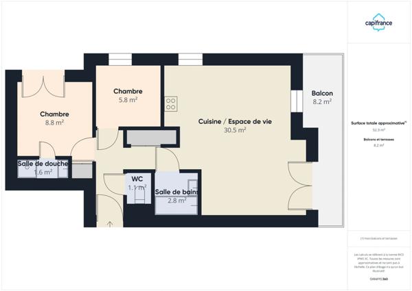 Appartement à vendre 3 pièces SAMOENS (74)