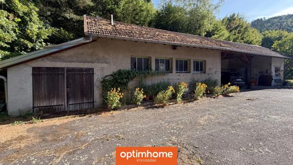 Maison 140 m² + 124 m² de grands volumes + terrain 2 141 m² SAINT MAURICE SUR MOSELLE (88)