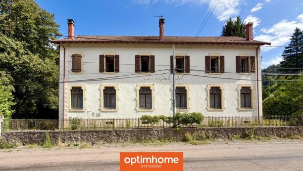 Maison 140 m² + 124 m² de grands volumes + terrain 2 141 m² SAINT MAURICE SUR MOSELLE (88)