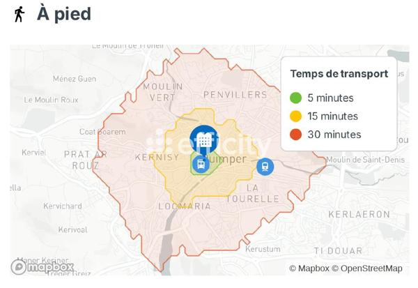 Appartement 3 pièces - 59 m² Exclusivité efficity