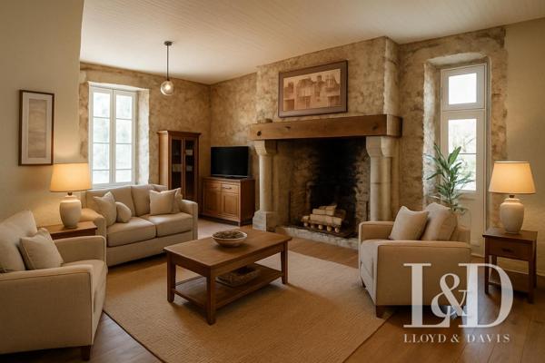 Magnifique Maison Médiévale avec Vue Imprenable sur la Vallée du Lot à Lévinhac-Le-Haut