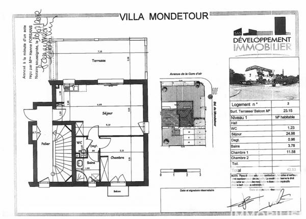 Appartement à vendre 2 pièces 43 m² Orsay