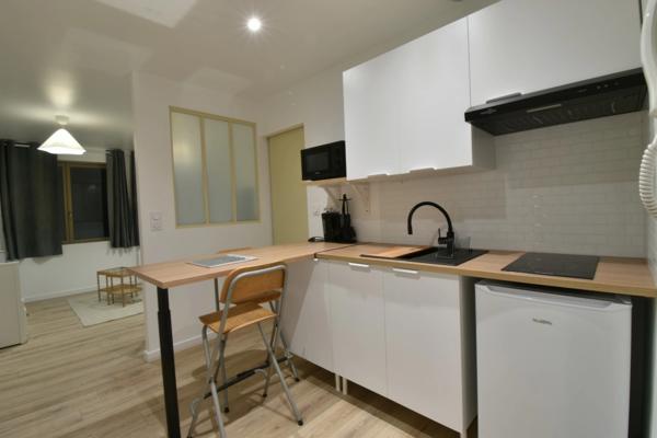 Studio rénové, meublé à louer SAINTE LIVRADE SUR LOT (47)