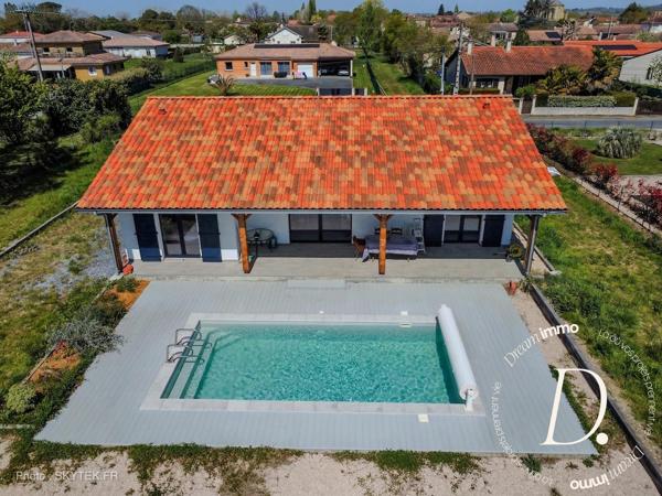 Maison contemporaine avec cadre de vie confortable et sans contrainte