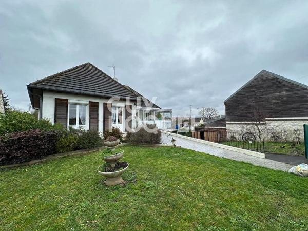 Maison 5 pièces ? 89 m² avec terrain de 849 m² et sous-sol ? Venette ? 265 000 