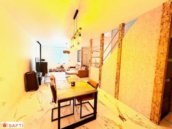 Maison semi-individuelle avec grand terrain – Exposition plein sud – Fort potentiel