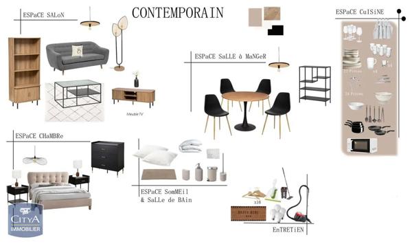 Appartement à louer 2 pièces 39.45m²