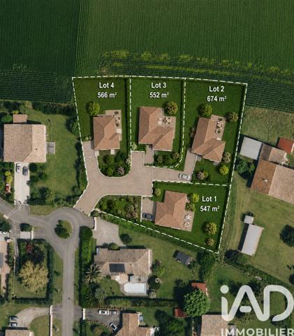 Terrain à vendre 566 m² Saubrigues